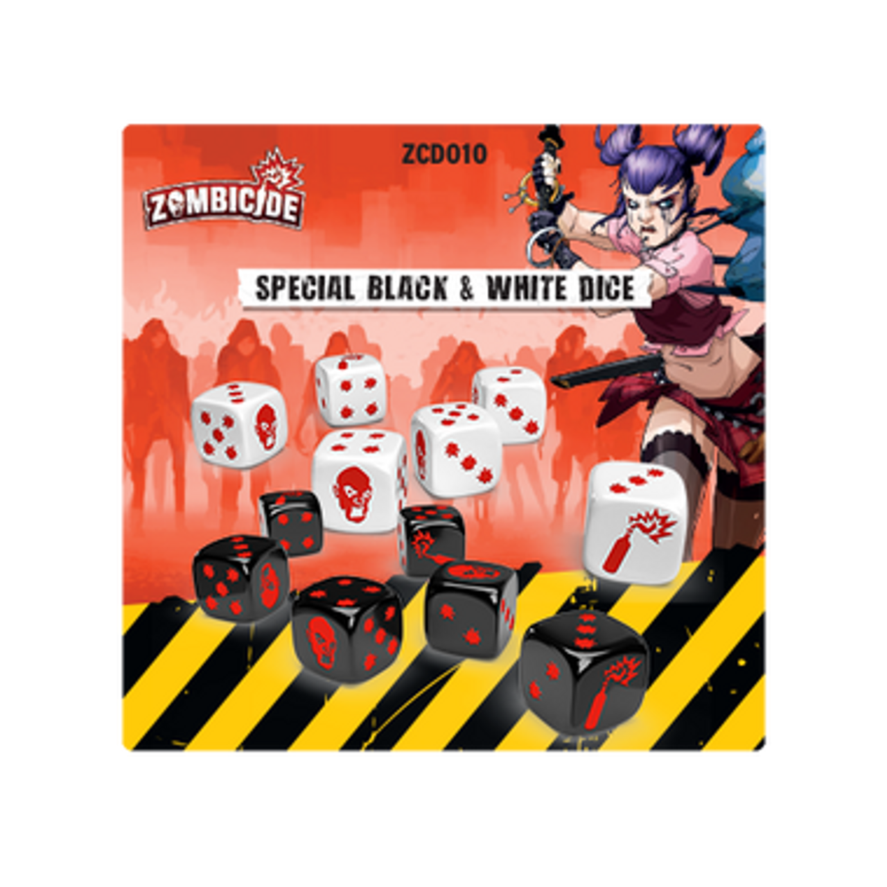 Zombicide 2nd Edition: Special Black & White Dice