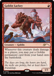 Goblin Lackey (2425) [Secret Lair Drop Series]