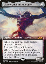 Ulamog, the Infinite Gyre (Topper) [Ultimate Masters Box Topper]