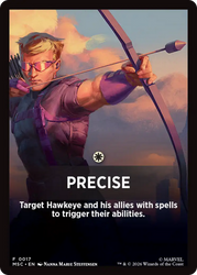 Precise Theme Card [Marvel Super Heroes Commander]