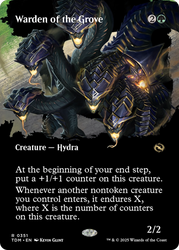 Warden of the Grove (Borderless) [Tarkir: Dragonstorm]