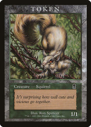 Squirrel Token [Magic Player Rewards 2002]