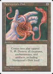Nevinyrral's Disk [Fourth Edition]