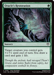 Oracle's Restoration [Secrets of Strixhaven]