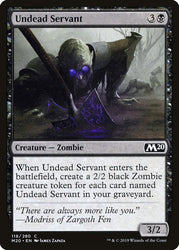 Undead Servant [Core Set 2020]