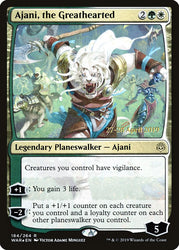 Ajani, the Greathearted [War of the Spark Prerelease Promos]