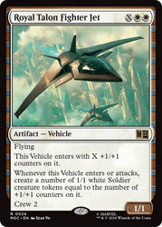 Royal Talon Fighter Jet (Surge Foil) [Marvel Super Heroes Commander]