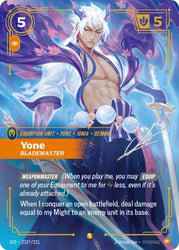 Yone, Blademaster (Signature) (233*/221) [Spiritforged]