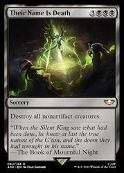 Their Name Is Death (Surge Foil) [Warhammer 40,000]