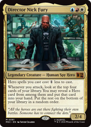 Director Nick Fury [Marvel Super Heroes Commander]