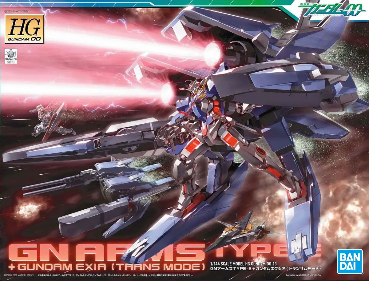 Gunpla: HG Arms Type E & Gundam Exia (2012294)