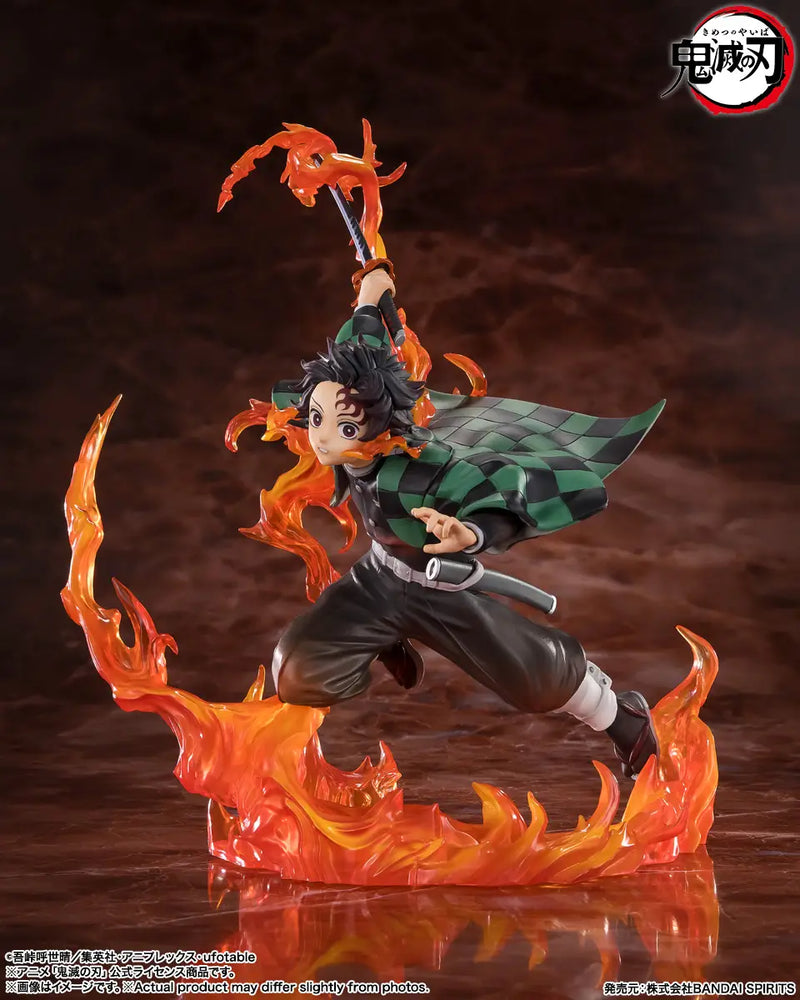 One Piece SH FiguartsZERO: Tanjiro Kamado Rengoku Tsuba ver.
