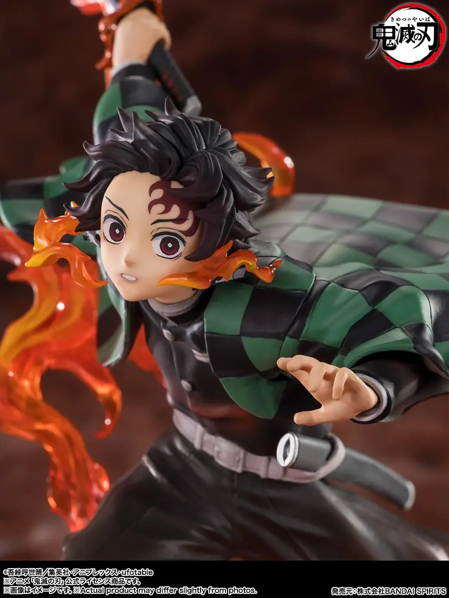 One Piece SH FiguartsZERO: Tanjiro Kamado Rengoku Tsuba ver.