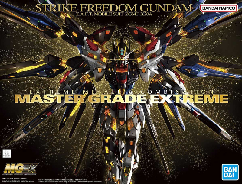 Gunpla: MG EX 1:100 Strike Freedom Gundam Se