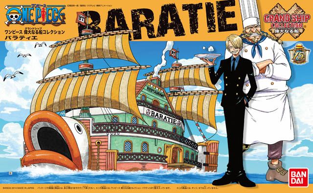Bandai Hobby: One Piece Grand Ship Collection #010 Model Kit - Baratie Model Ship (2272630)