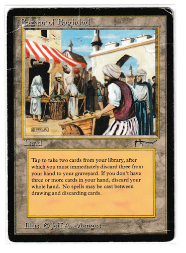 Bazaar of Baghdad [Arabian Nights] (BAZ1A) (Actual Scans)