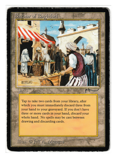 Bazaar of Baghdad [Arabian Nights] (BAZ2B) (Actual Scans)