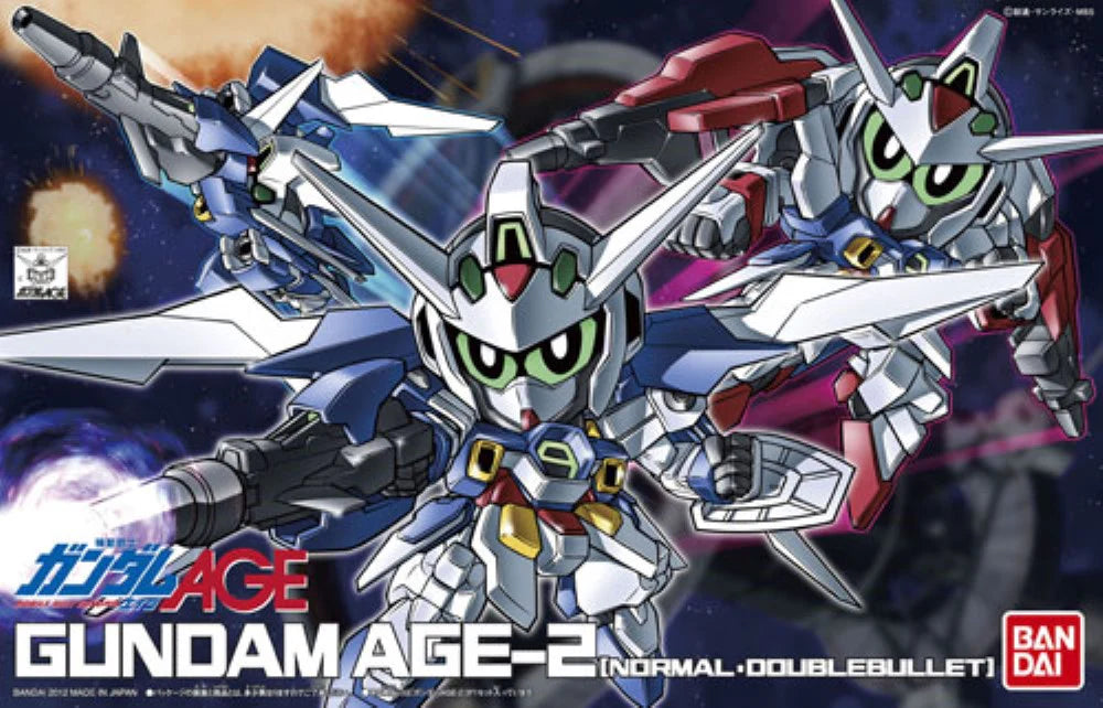 Gunpla: SD Senshi BB Gundam Age-2 Normal/Double Bullet (2162671)