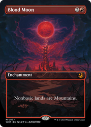 Blood Moon (Anime Borderless) [Wilds of Eldraine: Enchanting Tales]