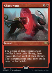 Chaos Warp (Foil Etched) [Double Masters 2022]