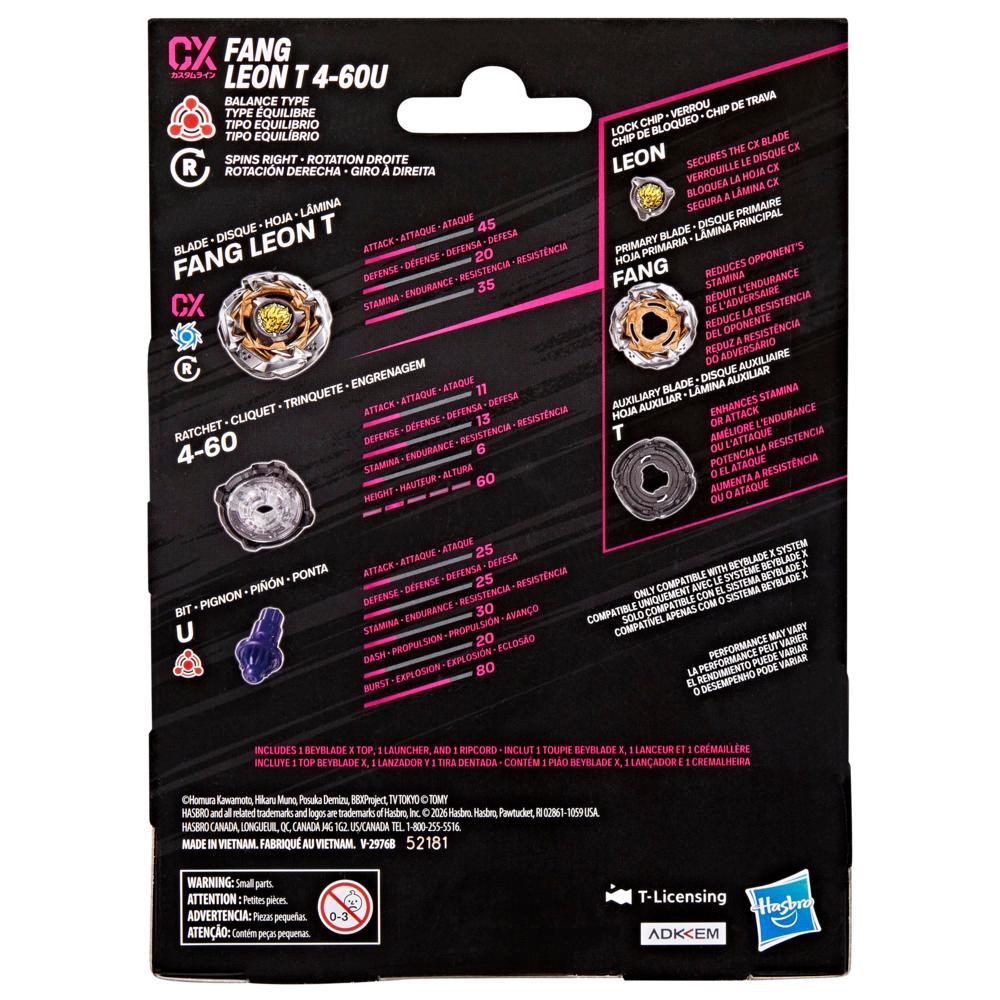 Beyblade X: Fang Leon T 4-60U