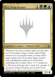Evy, Fang Keeper [Unknown Event]