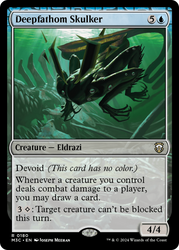 Deepfathom Skulker (Ripple Foil) [Modern Horizons 3 Commander]