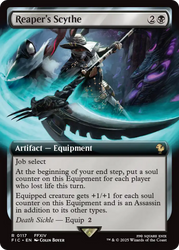 Reaper's Scythe (Extended Art) [FINAL FANTASY Commander]