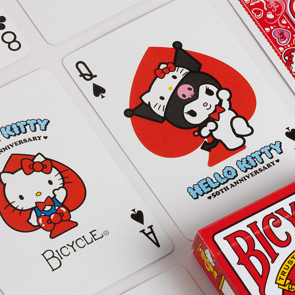 Playing Cards: Bicycle - Hello Kitty 50th Anniversary