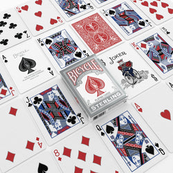Playing Cards: Bicycle - Sterling Red/Blue Mix