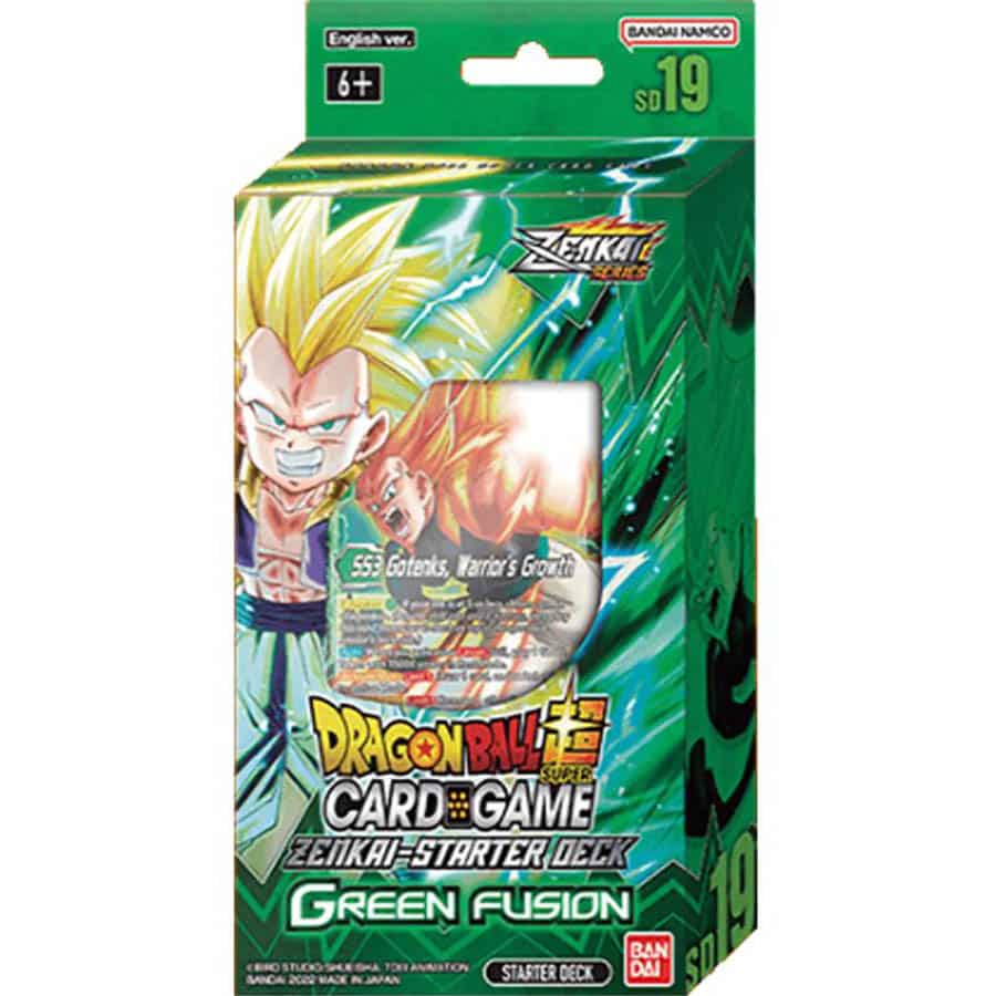 DRAGON BALL SUPER TCG: ZENKAI SERIES: GREEN FUSION STARTER DECK