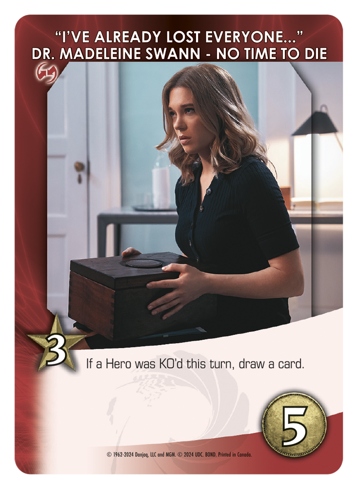 Legendary 007: A James Bond Deck Building Game Expansion - No Time to Die