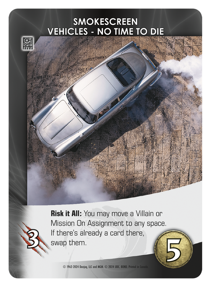 Legendary 007: A James Bond Deck Building Game Expansion - No Time to Die