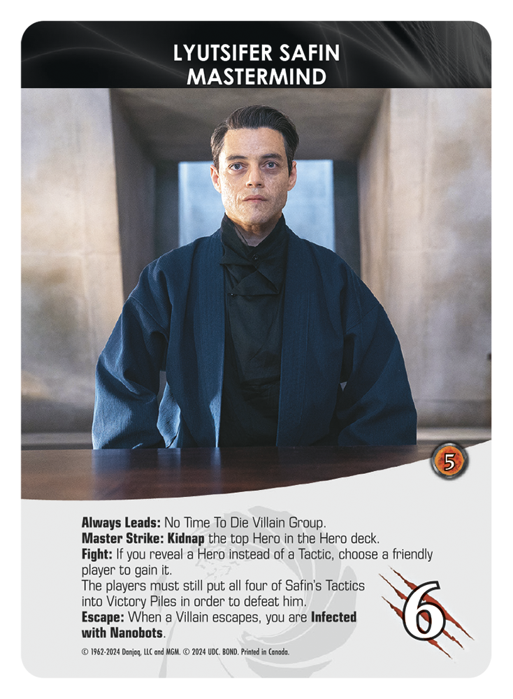 Legendary 007: A James Bond Deck Building Game Expansion - No Time to Die