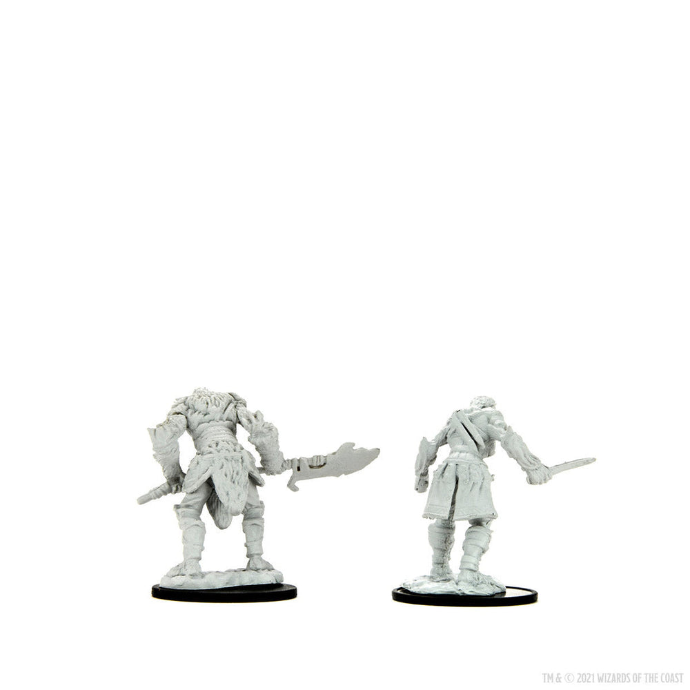 D&D Nolzur's Marvelous Miniatures: Bugbear Barbarian & Bugbear Rogue