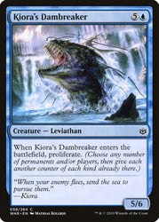 Kiora's Dambreaker [War of the Spark]