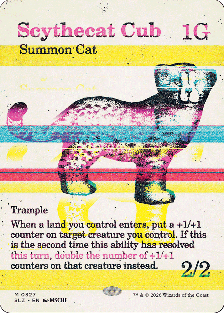 Scythecat Cub (0327) [Secret Lair x MSCHF: The Zeta Set]