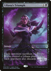 Liliana's Triumph (Open House) [War of the Spark Promos]