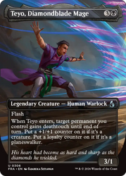 Teyo, Diamondblade Mage (Borderless) [Reality Fracture]