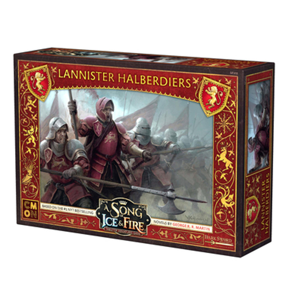 A Song of Ice & Fire Miniatures Game: Lannister Halberdiers Unit Box