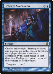Order of Succession [Commander 2013]