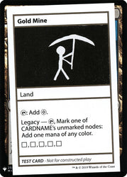 Gold Mine [Mystery Booster Playtest Cards]