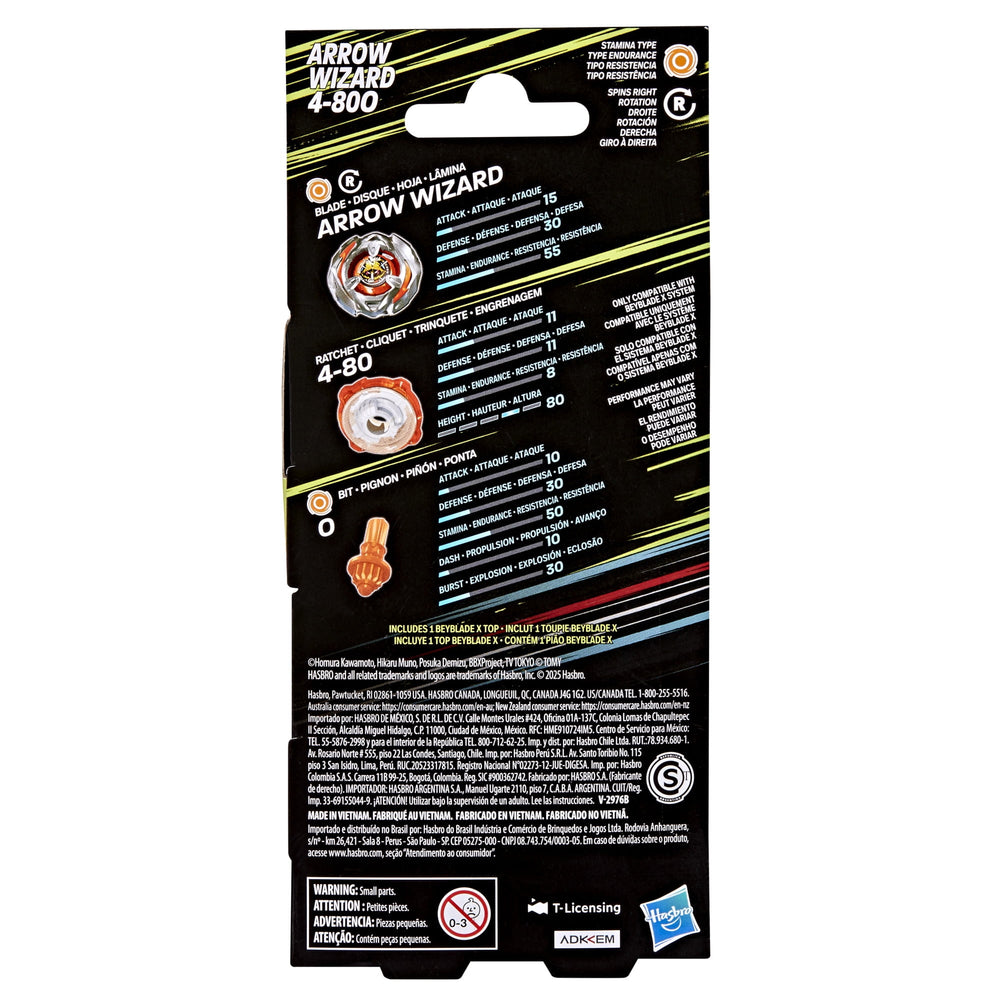Beyblade X: Arrow Wizard 4-80O