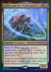 Adrix and Nev, Twincasters (Display Commander) [Commander 2021]