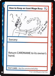 How to Keep an Izzet Mage Busy [Mystery Booster Playtest Cards]