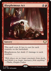 Blasphemous Act [Edge of Eternities Commander]