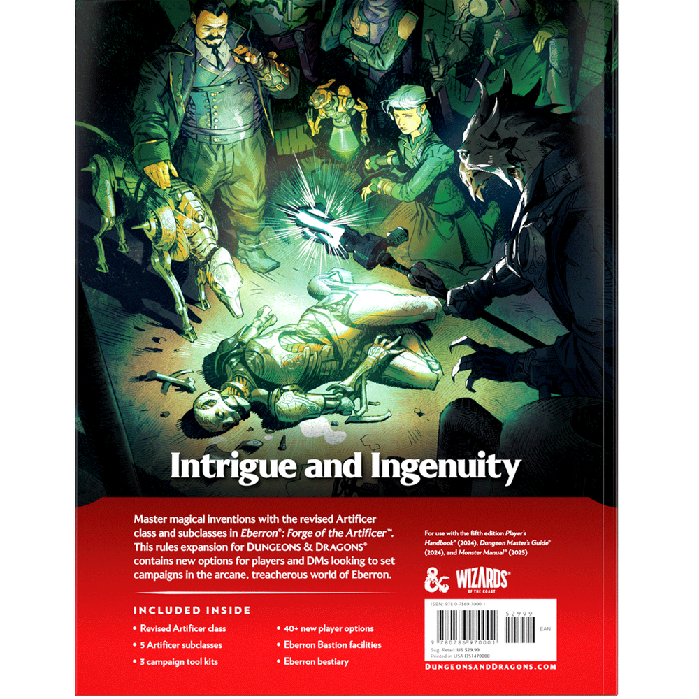 Dungeons & Dragons Eberron: Forge of the Artificer
