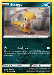 Scraggy (098/203) [Sword & Shield: Evolving Skies]