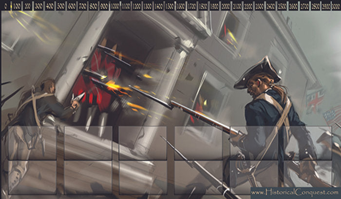 Historical Conquest: A Journey Through Time - Revolutionary War Playmat
