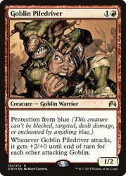 Goblin Piledriver [Magic Origins Prerelease Promos]